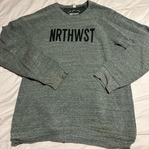 PNW Wish You Were Northwest crew neck fleece sweatshirt XL